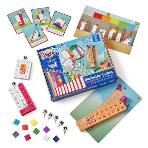 Numberblocks Set Cubos Educativos Matemáticas 11-20, 290 Pzs-1