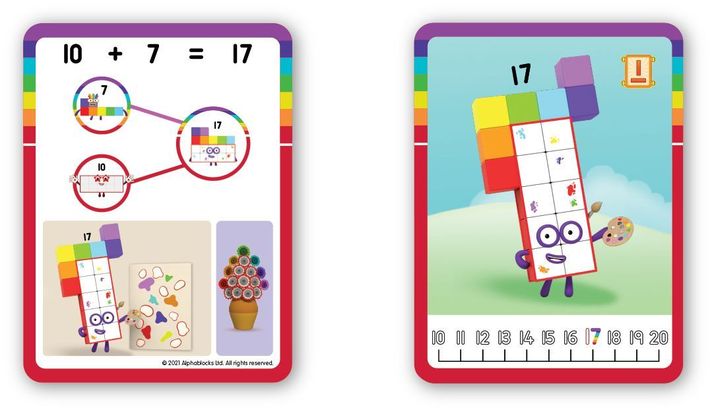 Numberblocks Set Cubos Educativos Matemáticas 11-20, 290 Pzs-3