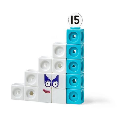 Numberblocks Set Cubos Educativos Matemáticas 11-20, 290 Pzs-6