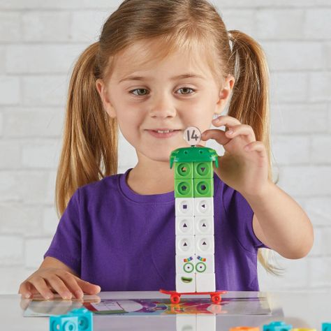 Numberblocks Set Cubos Educativos Matemáticas 11-20, 290 Pzs-7