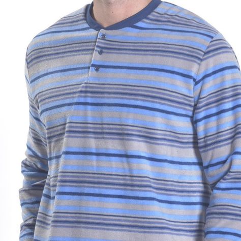 Pijama micropolar azul Art 312045-1
