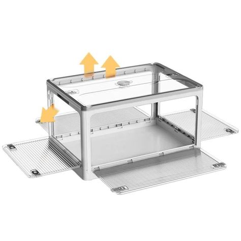 Caja Organizadora Apilable Y Plegable Mediana-1