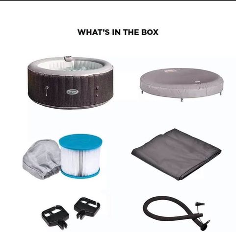 JACUZZI INFLABLE CLEVER SPA CANNES 8350 PARA 4 PERSONAS-3