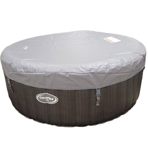 Jacuzzi Inflable Rattan 8340- Gris  4 personas -1