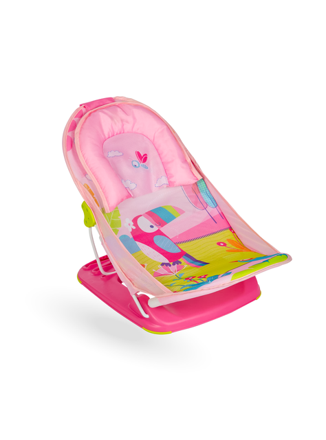 Silla para el Baño del Bebe color Rosada-0