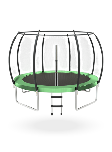 Cama Elastica con malla y Escalera 4.88 mt 16 Ft PWRFitness-0