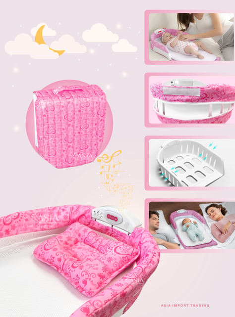 Cama Separadora infantil Rosada-1