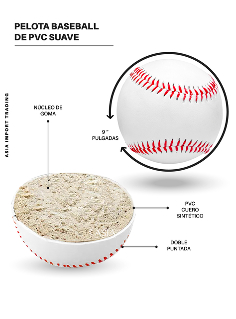 Set 2 pelotas de Baseball-3