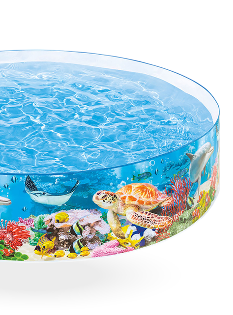Piscina para niños Intex Deep Blue Sea Snapset 2,44 x 0,46m 2040 Lt-3