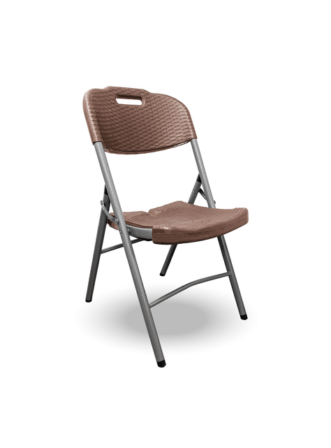 Silla Plegable terraza estilo Rattan-0