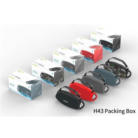 Parlante Portátil BoomBox Hopestar H-43 Negro-4