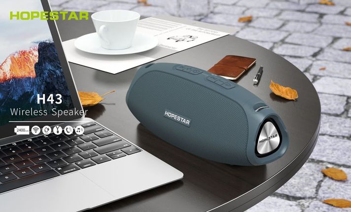 Parlante Portátil BoomBox Hopestar H-43 Negro-5