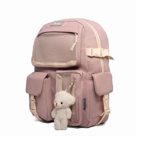 Mochila Urbana Pop Street - Diseño Bear Pink-1