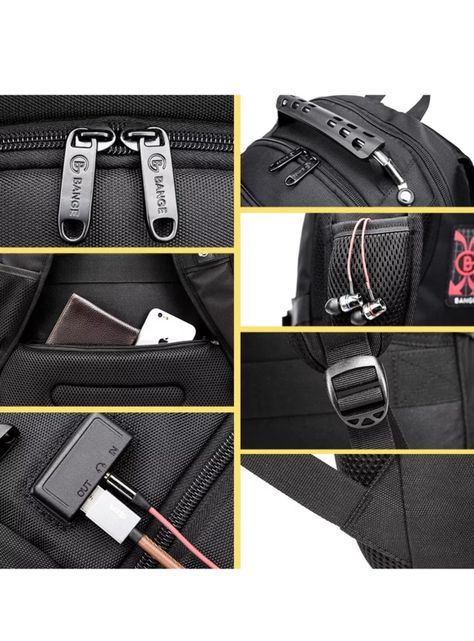 Mochila de Viaje Gran Capacidad 40L Bange-7
