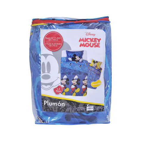 Plumón Microfibra Infantil 1.5 Plazas Mickey Mouse-2