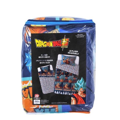 Plumón Microfibra Infantil 1.5 Plazas Dragon Ball Z-1