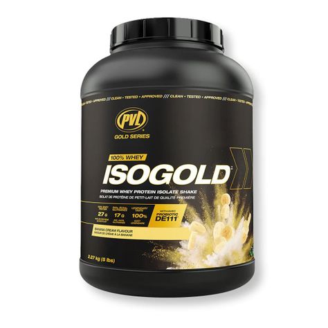 PROTEÍNA ISOGOLD - 5 LIBRAS - BANANA CREAM-0