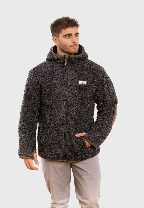 Chaqueta Chiporro Clásica Negro Melange.-0