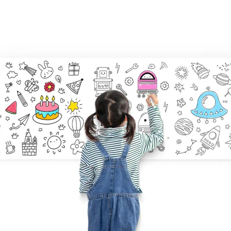 Rollo de dibujos para niños para colorear - Abecedario-1
