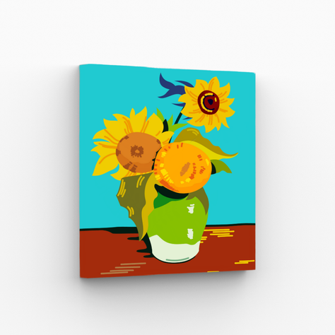 Set Pintura Por Números X3 - Mini Van Gogh 20x20-4