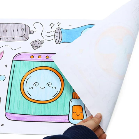Rollo de dibujos para niños para colorear - Dinosaurios-2