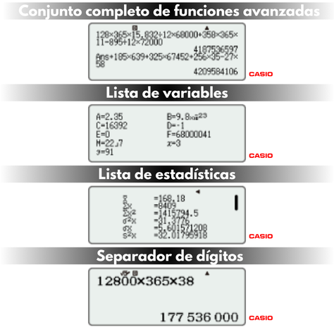CALCULADORA CASIO FX-82MS-4