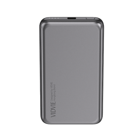 Power Bank Aluminio 10.000 mAh - Vidvie Original-1