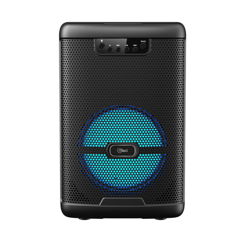 Parlante Rhymes 2000w TWS Mlab-1