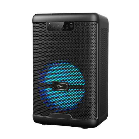 Parlante Rhymes 2000w TWS Mlab-2