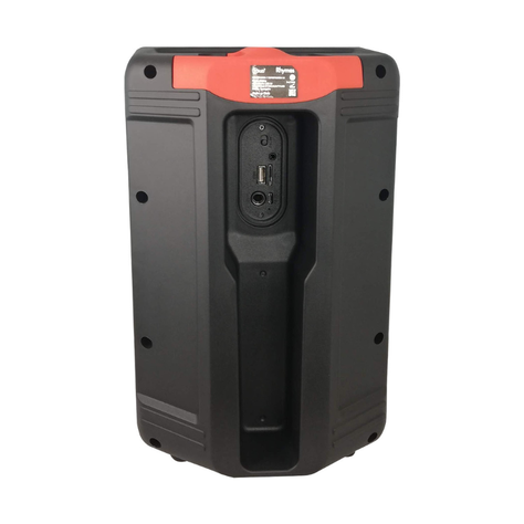 Parlante Rhymes 2000w TWS Mlab-3