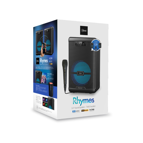 Parlante Rhymes 2000w TWS Mlab-5