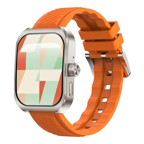 SMARTWATCH INTELIGENTE Z88 PRO PANTALLA CURVE 3D DOBLE STRAP NARANJO-0