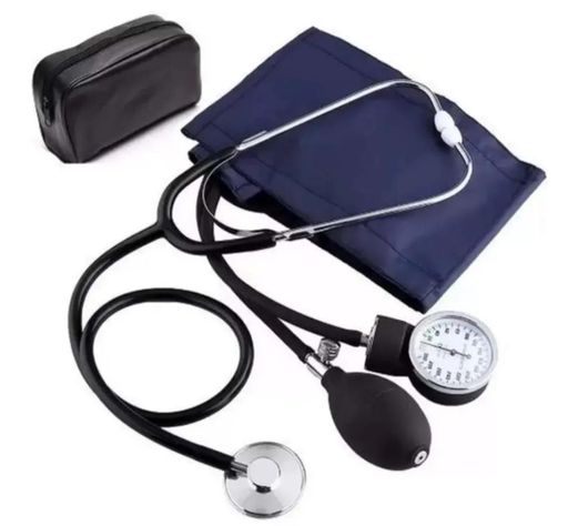 KIT MONITOR DE PRESION ARTERIAL ANEROIDE ESFIGMOMANOMETRO MANUAL-0