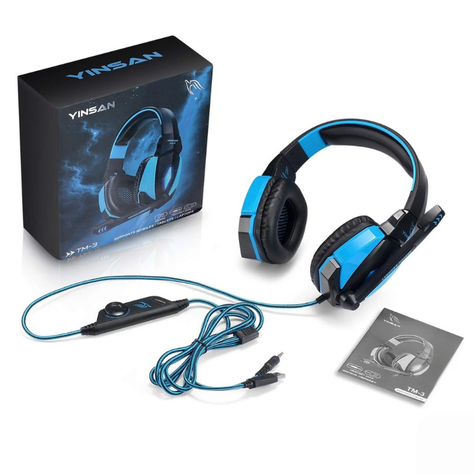 AUDIFONOS GAMER YINSAN RGB-4
