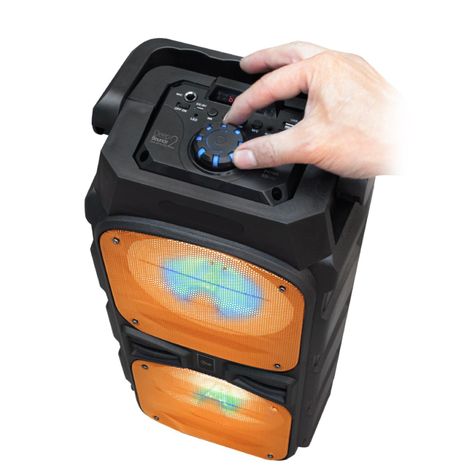 Parlante Deep Bounce 2 + Mic -Orange 3.000 W-2