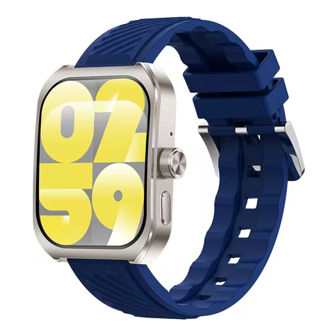 SMARTWATCH INTELIGENTE Z88 PRO PANTALLA CURVE 3D DOBLE STRAP AZUL-0