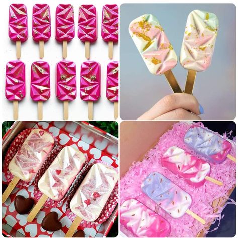 Molde Silicona Diamantes Molde Helados Molde Diamante Molde Magnum-4