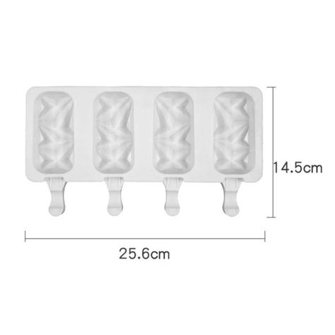 Molde Silicona Diamantes Molde Helados Molde Diamante Molde Magnum-5