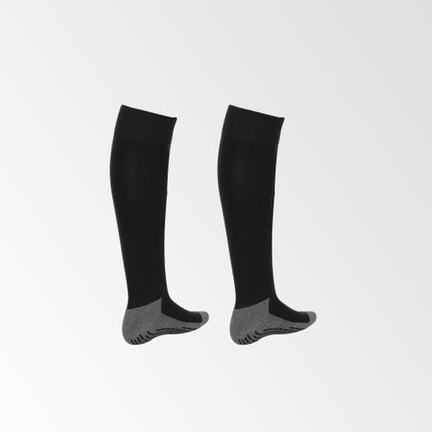 Media Fútbol  Anti-Slip Negra -1