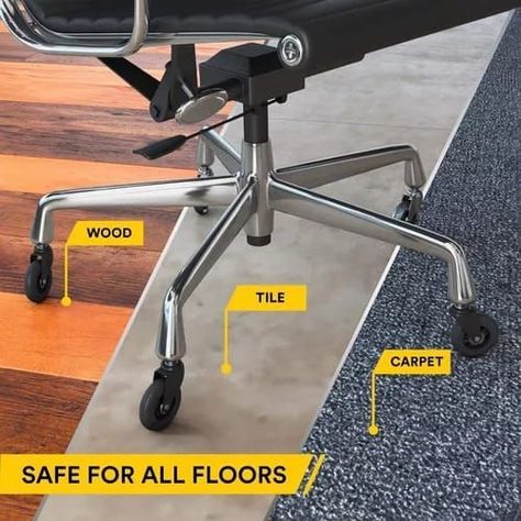 Ruedas Para Silla Escritorio Tipo Roller Universal Set De 5-4