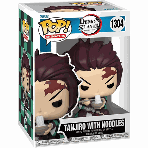 Funko Pop Tanjiro With Noodles 1304 - Demon Slayer-0
