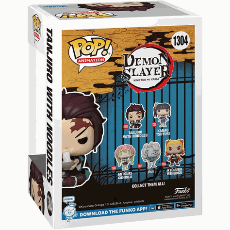 Funko Pop Tanjiro With Noodles 1304 - Demon Slayer-2