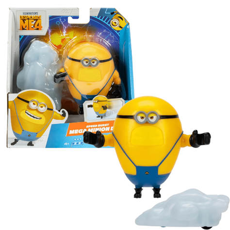 Mi Villano Favorito Figura 10 Cm. Mega Minion Dave-0