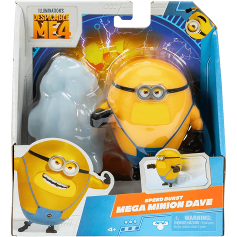 Mi Villano Favorito Figura 10 Cm. Mega Minion Dave-4