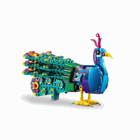 Lego Creator 3 En 1 De 355 Piezas - Pavorreal Exótico-2