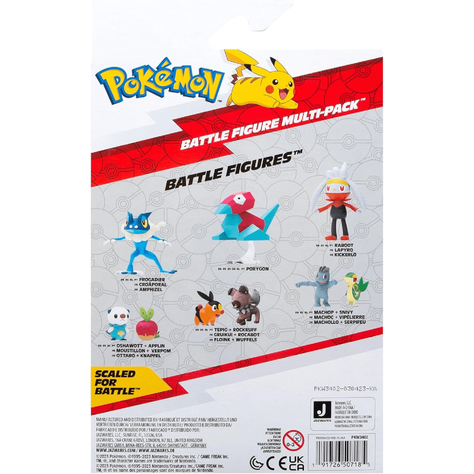 Pokemon Battle Ready Multipack 4 Figuras-7