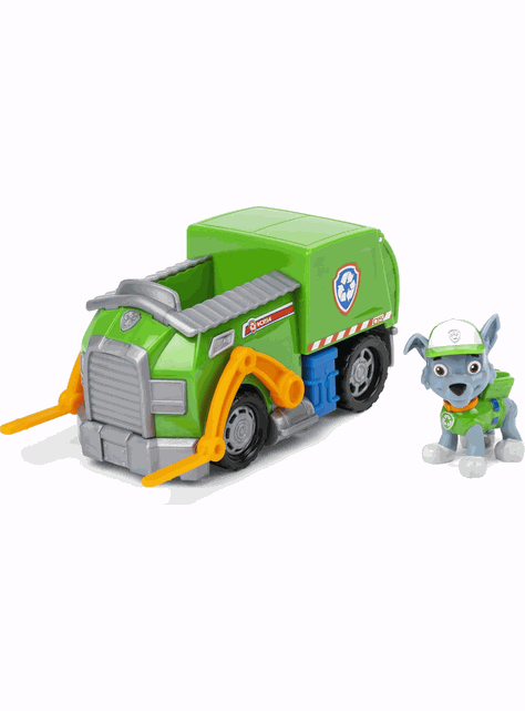 Paw Patrol Vehículo Mas Figura Rocky-1