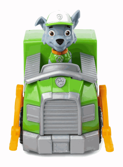 Paw Patrol Vehículo Mas Figura Rocky-3