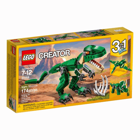 Lego Creator 3 En 1 De 174 Piezas - Grandes Dinosaurios-1