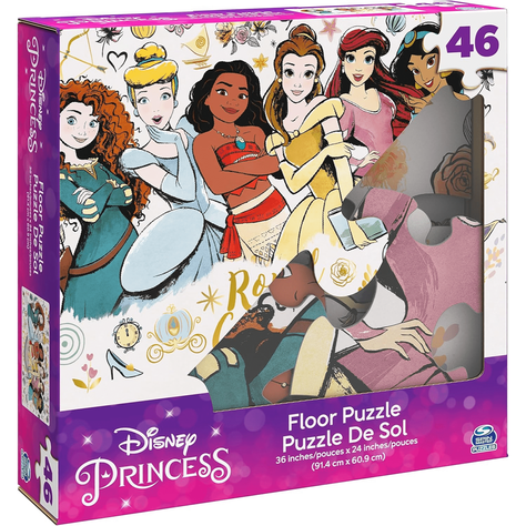 Puzzle De Sol Disney Princess 46 Piezas-2